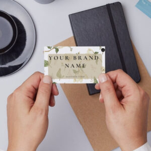 Floral Business Card | Customizable Design