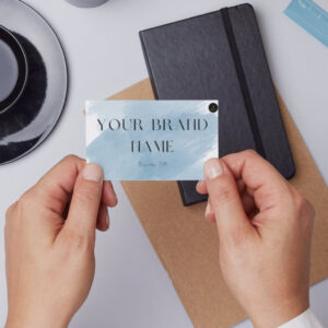 Sleek Minimalist Business Card Template – Fully Customizable Modern Design for Professional Branding