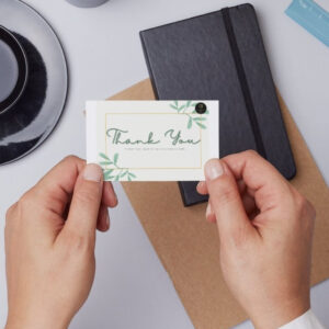Personalized Thank You Card