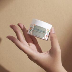 Elegant Shea Butter Hand Cream Label – Printable & Digital Use – Instant Download (6x4 inches)