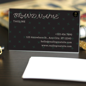 Corporate Professional Business Card – Printable and Digital Use – Instant Download