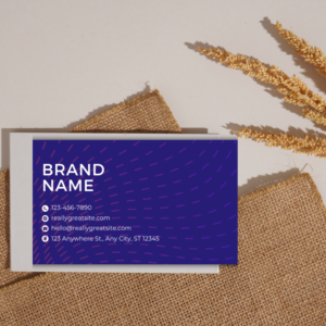 Creative Professional Business Card – Printable and Digital Use – Instant Download