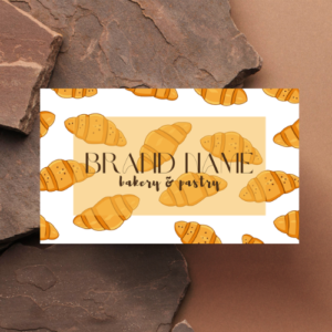 Bakery Business Card | Customizable Design – Instant Download