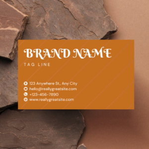 Basic Professional Card Layout – Printable and Digital Use – Instant Download