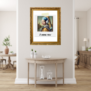 I Hear You Slogan Wall Art – Printable and Digital Use – Instant Download