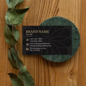 Elegant and Minimal Business Card – Printable and Digital Use – Instant Download