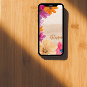Floral blossom wallpaper – Digital Use – Instant Download