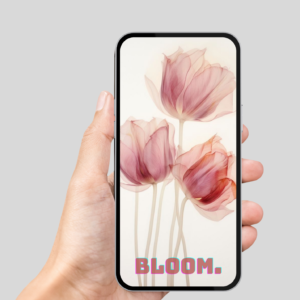Bloom Phone Wallpaper - Instant Download
