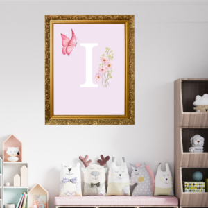 Alphabet I Wall Art – Printable and Digital Use – Instant Download