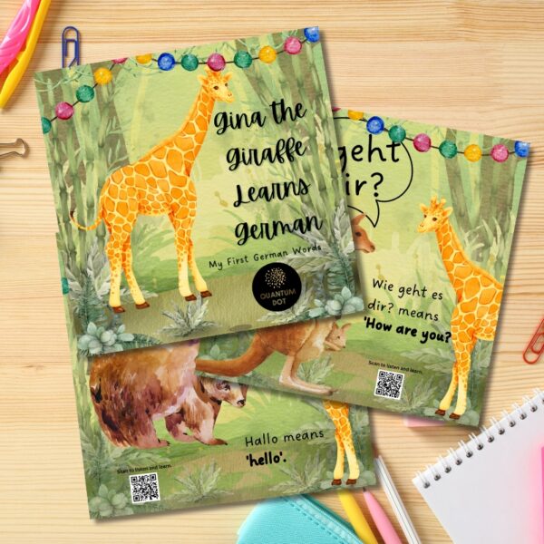 First Words (Foreign Language Set of 3 for Kids) – Spanish, German, and French – Interactive Printable Ebook - Image 4