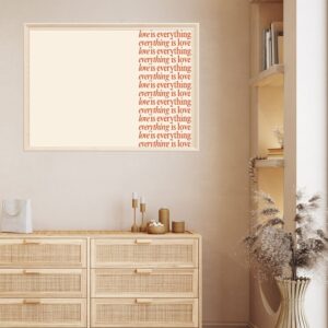 Love Is Everything – 'Love Is Everything, Everything Is Love' Quote Wall Art – Printable & Digital Use – Instant Download