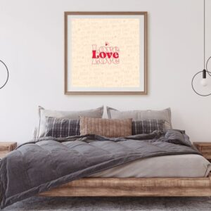 Love-Filled Messages Valentine Wall Art – Printable & Digital Use – Instant Download