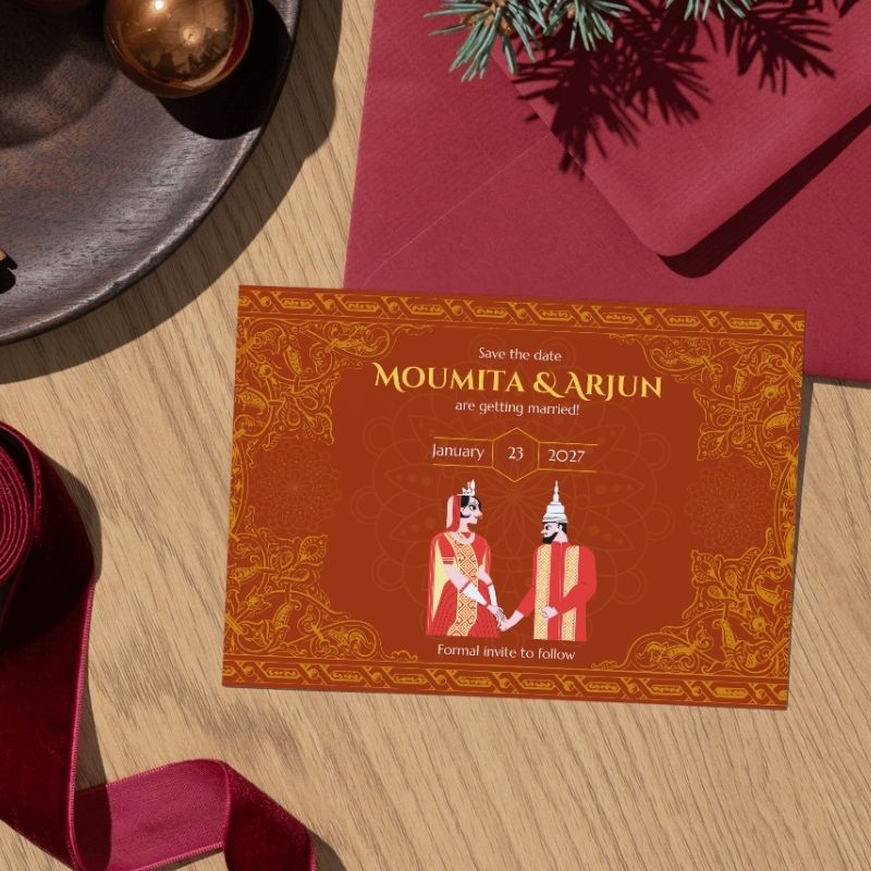 Timeless Elegance Wedding Invitation – Printable and Digital Use – Instant Download