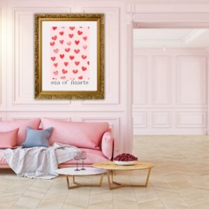 Sea of Hearts Wall Art – Digital Download