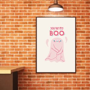 "You're My Boo" Wall Art – Printable and Digital Use(42 x 59.4 cm)