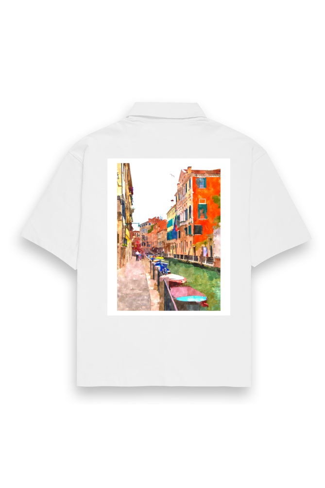 Oversized Shirt (S-3XL) – Trendy Colorful Street | Vibrant Urban Aesthetic