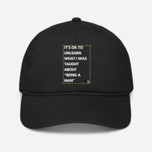Baseball Cap – "It's OK to Unlearn" Motivational Design
