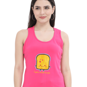 Female Tank Top - I Got a Crust on You Design (S-XL)