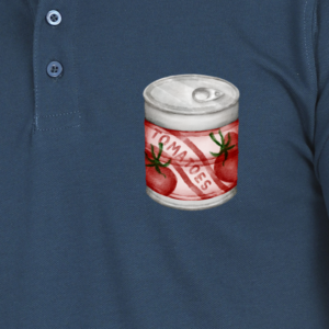 Male Polo (S-3XL) – Tomatoes Can Design | Retro Grocery Aesthetic