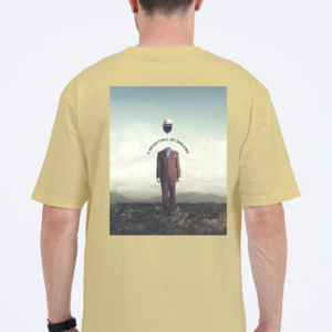 Oversized Standard T-Shirt (XS-XXL) – A Head Full of Dreams | Surreal Floating Head Design