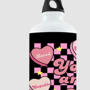 Colorful Sipper Bottle - Valentine Theme Design