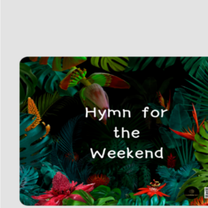 Square Mouse Pad – Hymn for the Weekend Forest Design