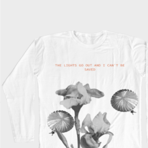 Female AOP Full Sleeve Tee – The Lights Go Out and I Can’t Be Saved Parachute Floral Design