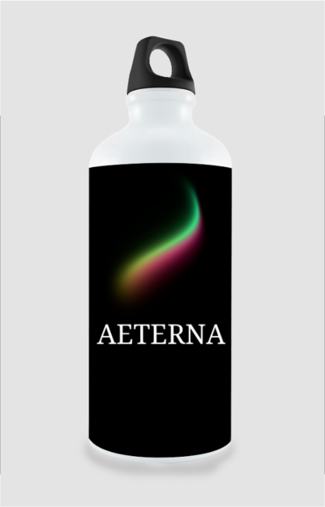 Sipper Bottle (750ml) – Aeterna Aurora-Inspired Celestial Design