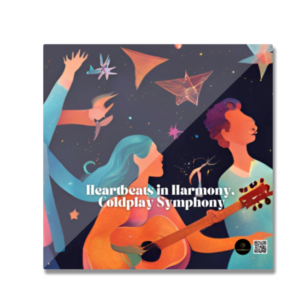 Fridge Magnet – Heartbeats in Harmony, Coldplay Symphony