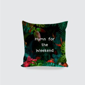 AOP Cushion Cover 16x16 - Hymn for the Weekend | Mystical Forest Design