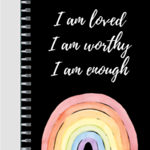 I Am Worthy – Ruled Notepad