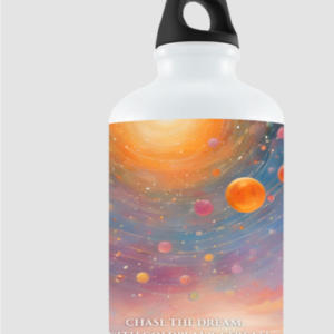 Sipper Bottle(750 ml) – Chase the Dream, with Coldplay’s Stream | Sunrise Cliff View Design