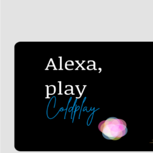 Mouse Pad – Alexa Play Coldplay | Colorful Ball Design