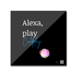Fridge Magnet – Alexa Play Coldplay | Colorful Ball Design