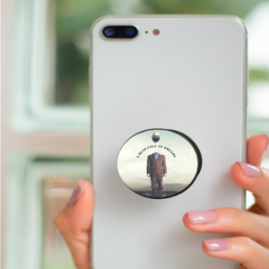 PopGrip (4cm) – A Head Full of Dreams | Surreal Floating Head Design