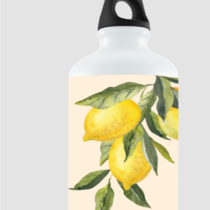 750ml Sipper Bottle – Le Citron | Elegant Lemon Branch Design