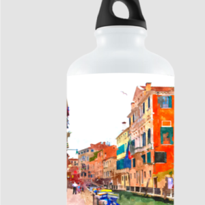 Sipper Bottle (750ml) – Trendy Colorful Street | Vibrant Urban Aesthetic