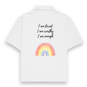 I Am Worthy – Oversized Affirmation Shirt