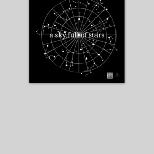 Poster (10X10 size)– A Sky Full of Stars | Horoscope Constellation Circle