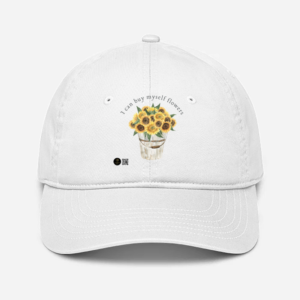 Sunflower Baseball Cap - 'I Can Buy Myself Flowers'
