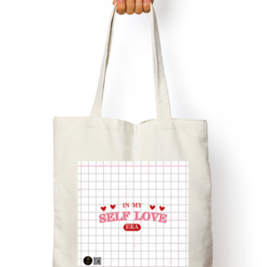 Self-Love Era Canvas Tote Bag - Empowerment On-the-Go