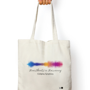 Heartbeats in Harmony – Stylish Tote Bag