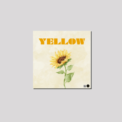 "Yellow" Design 8x8 Canvas Print – Wall Art