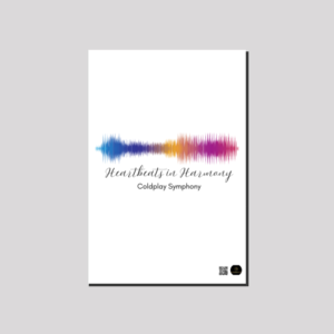 Heartbeats in Harmony – Artistic Canvas Print