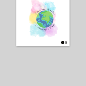 Poster – Color the World, Coldplay’s Tune with Earth Illustration