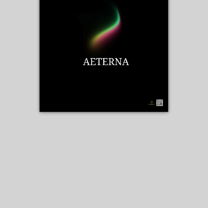 Poster (10x10) – Aeterna Aurora-Inspired Celestial Design
