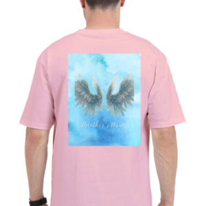 Oversized Standard T-Shirt (XS-XXL) – Another’s Arms | Angel Wing Sky Design