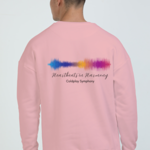 Heartbeats in Harmony – Oversized Sweatshirt