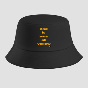Bucket Hat – And It Was All Yellow | Minimalist Coldplay-Inspired Design