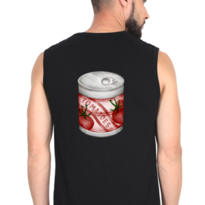 Male Sleeveless T-Shirt (S-XL) – Tomatoes Can Design | Retro Grocery Aesthetic